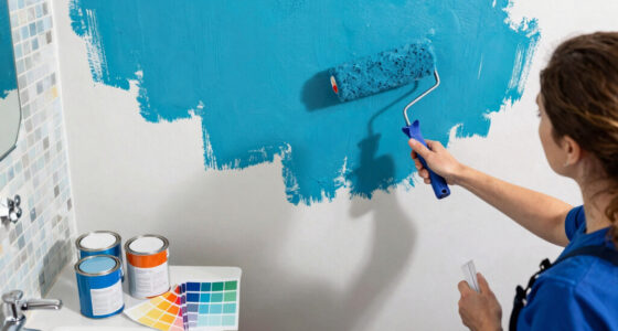 A Color Consultant Turned a Bedroom Into a Bold Bathroom