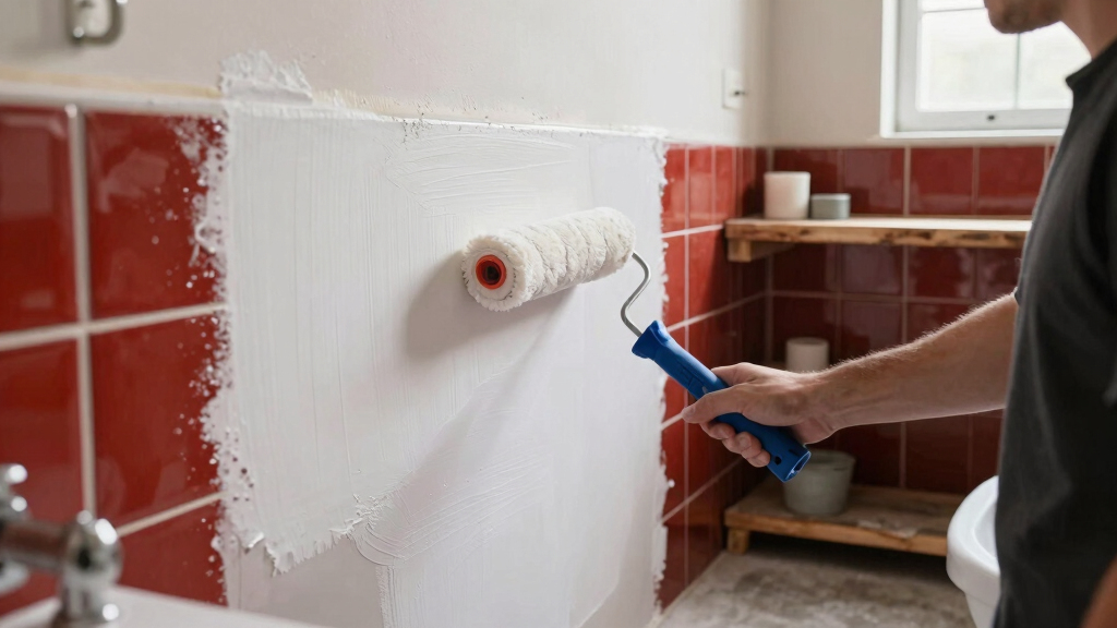 A Dingy Bathroom Gets A Bright, Farmhouse Redo In 5 Days For Only $800