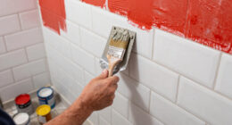 A Dingy Bathroom Gets A Bright, Farmhouse Redo In 5 Days For Only $800
