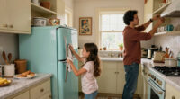 A Father-Daughter Duo Turned Her 90s Kitchen into a Vintage-Inspired Dream