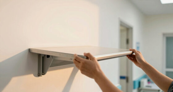 An Aluminum Café Table That Lifts Away From The Wall Redefines Flexible Hospitality Furniture