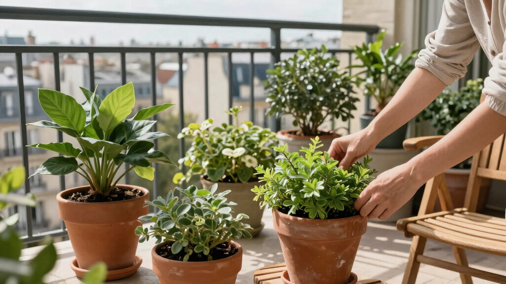 In Paris, A Pied-à-Terre That Brings The Garden Inside