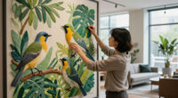Lifelike Birds Emerge from Foliage in Painted Paper Reliefs by The Paper Ark