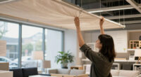 The IKEA Store Convinced Me To Hang Room Dividers From The Ceiling