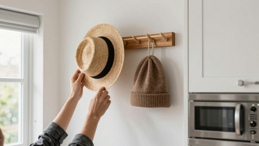 Your Next Best Hat Storage Is Actually Hanging In The Kitchen