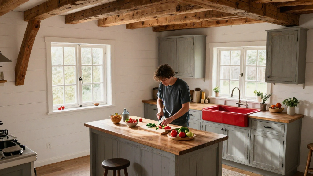 A Modern Farmhouse Redo Turned A “Tunnel-Like” Kitchen Into An Open Retreat