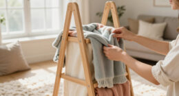 Aldi's Best-Selling Blanket Storage Ladder Is Finally Back