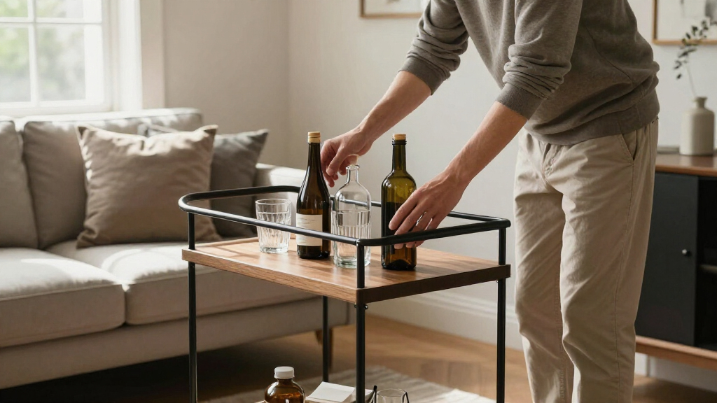 I Had A Pinterest-Famous Bar Cart. Here’s What I Just Replaced It With