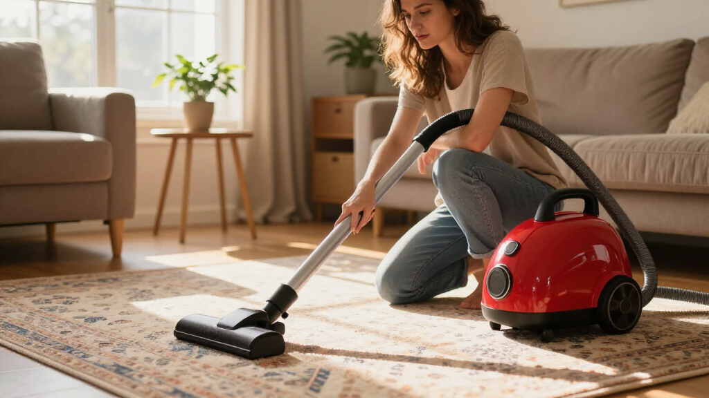 My Mom’s “Postage Stamp” Vacuuming Trick Is Something I Still Use Today