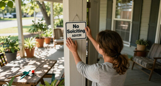 Can Solicitors Ignore A “No Soliciting” Sign On Your Home?
