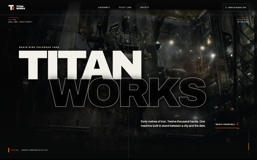 Titan Works — Colossus Assembly Hall 05 (FABLE/175)