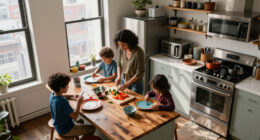 How A Family Of Four Makes 550 Square Feet Work In A Manhattan Rental