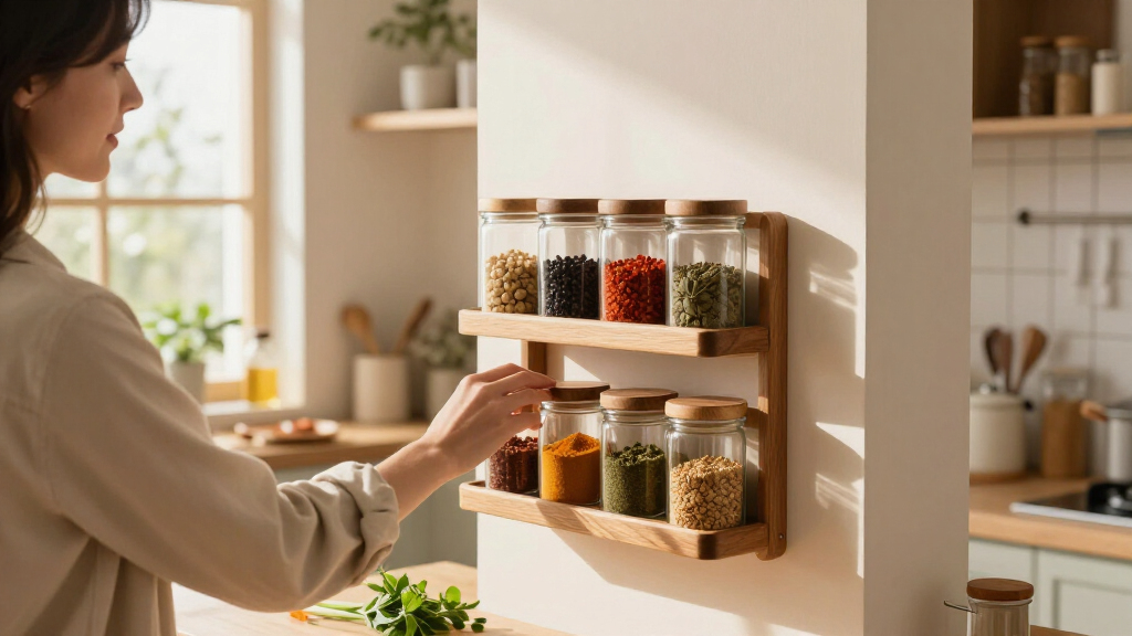I’ll Never Use An Ordinary Spice Rack Again After Seeing This One