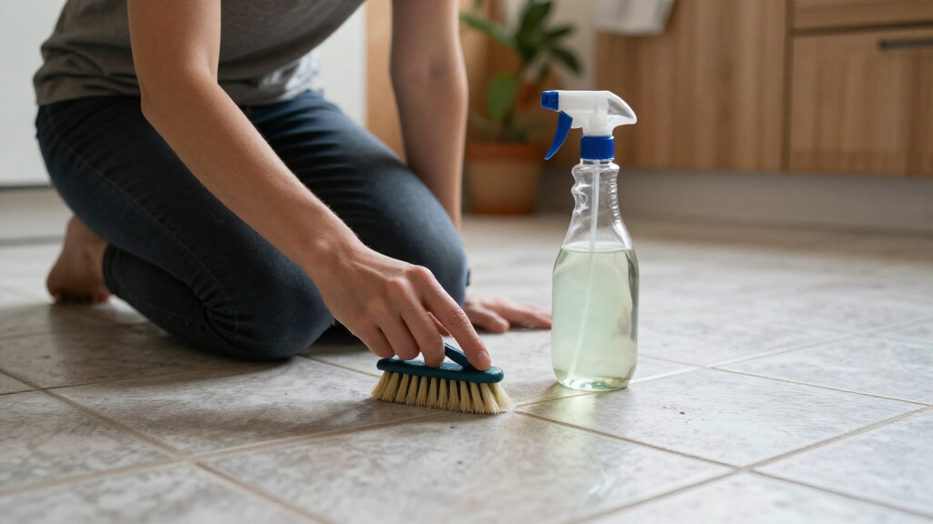 I Tried 3 DIY Grout Cleaners — And This One Simple Trick Blew Me Away