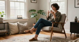 The Chic West Elm Chair That Made My Tiny Apartment 100X More Inviting