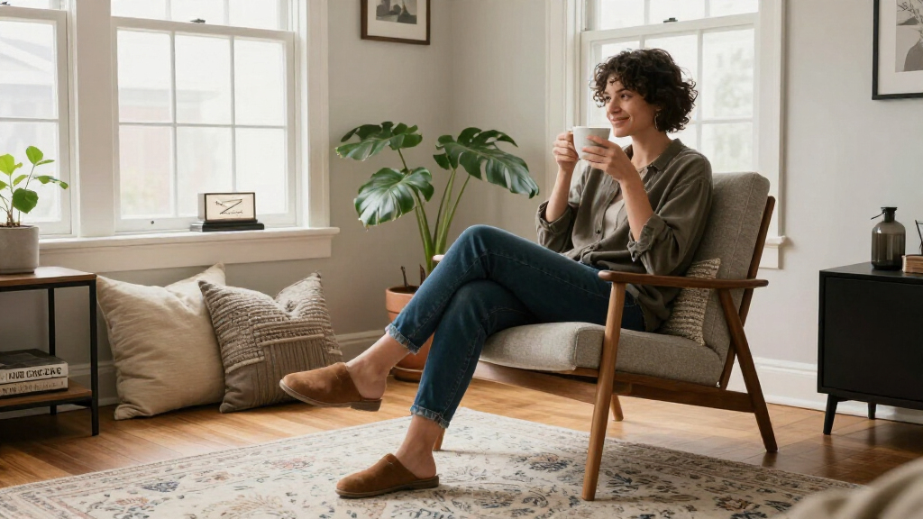 The Chic West Elm Chair That Made My Tiny Apartment 100X More Inviting