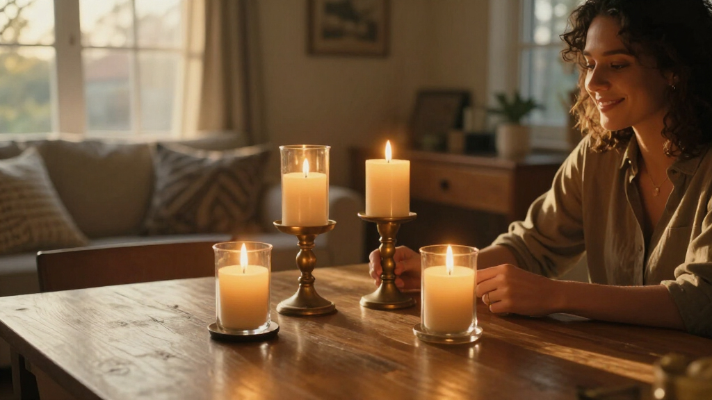 These $28 Hurricane Candleholders Have The Nancy Meyers Look I’m Always Chasing