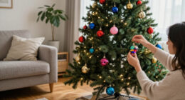 Are Colourful Christmas Trees Ever A Good Idea? These Are The 3 Ways Experts Recommend Using Non-green Trees In Your Home