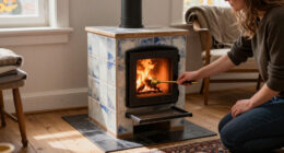 Forget Conventional Woodburners, These Centuries-Old Swedish Ceramic Stoves Aren't Just More Efficient, They Make A Better Design Centerpiece