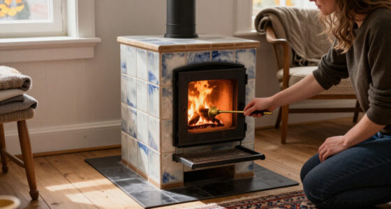 Forget Conventional Woodburners, These Centuries-Old Swedish Ceramic Stoves Aren't Just More Efficient, They Make A Better Design Centerpiece