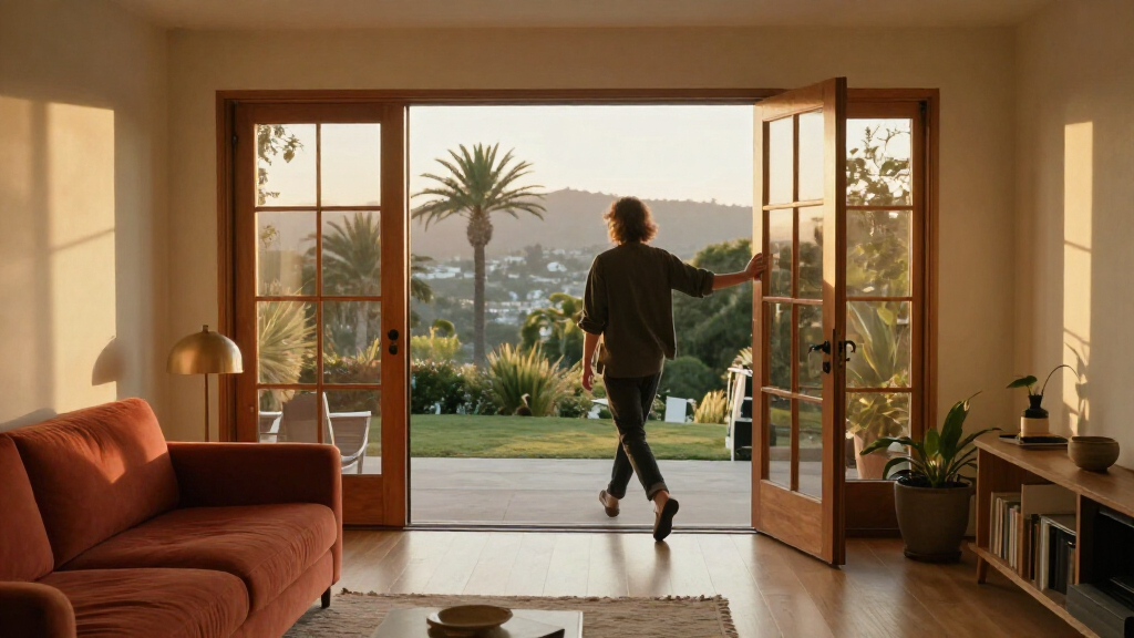 Michael B. Jordan’s Former Home Has Transformed Into A Modern Hollywood Escape Where Art Takes Center Stage