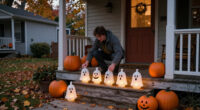 Not Wreaths: Bring Back Nostalgic '90S Halloween Decor With This Milk Jug Porch Garland
