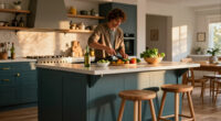 Rob Beckett’s Teal Kitchen Proves This Bold Colour Can Work In Both Modern And Period Homes