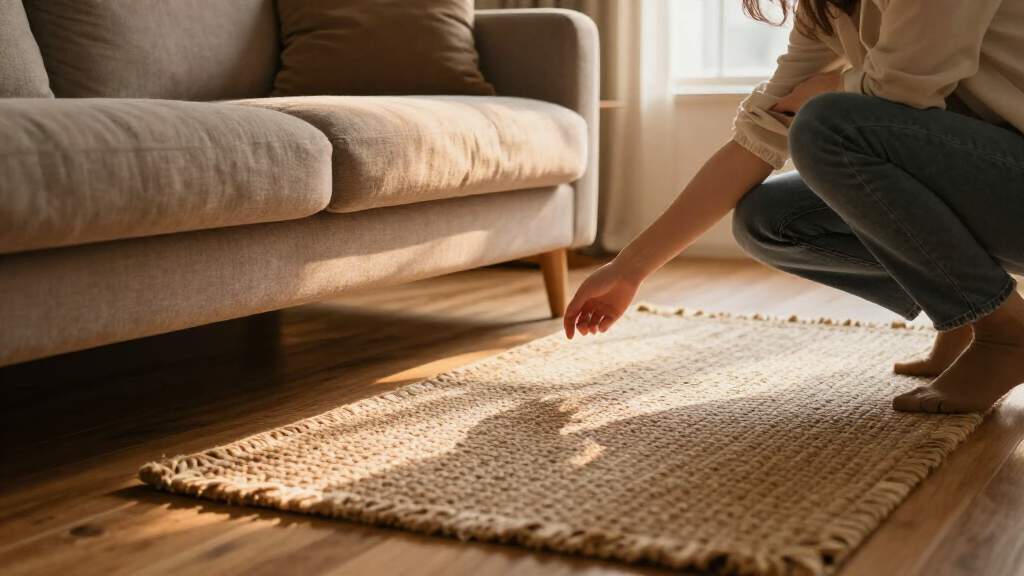 Should My Sofa Sit On Top Of The Rug? It's A Question I Get Asked All The Time As A Stylist