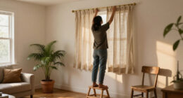Skip Traditional Window Treatments: This Easy DIY Is Cheaper & Looks 'Bougie On A Budget'