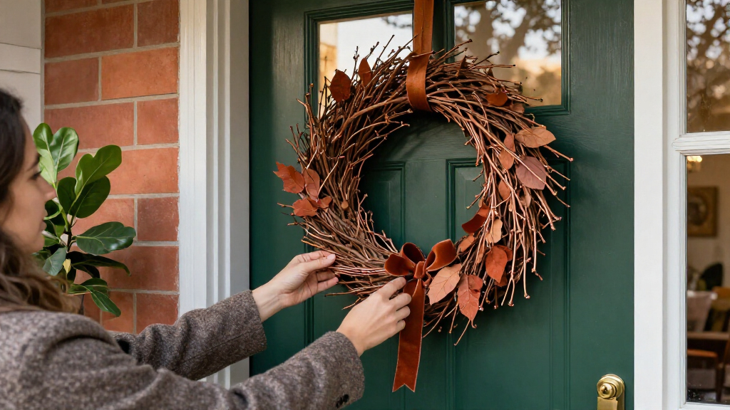 Sorry Wreaths, This Is The Stylish Alternative Trendy People Are Putting On Their Door This Festive Season