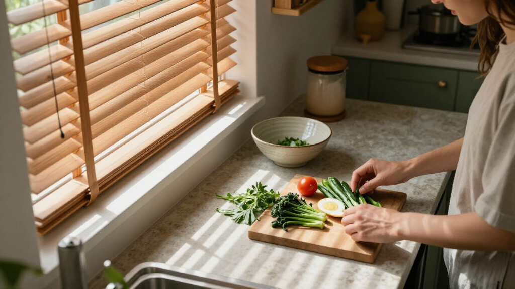 The Best Type Of Blinds For Kitchen Windows (Hint: It's Not Vinyl)
