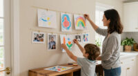There's A Cuter Way To Display Kids' Artwork Than The Fridge