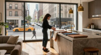 With Expanses Of Glazing Looking Out Over Bustling Manhattan, The Designer's Challenge For This Apartment Was Creating A "Sense Of Intimacy" Inside